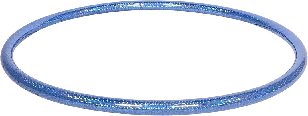Hoopomania Kinder Hula Hoop Reifen, Hologramm Muster, Ø60/70/80cm Ø70cm Türkis, Ø70cm Türkis