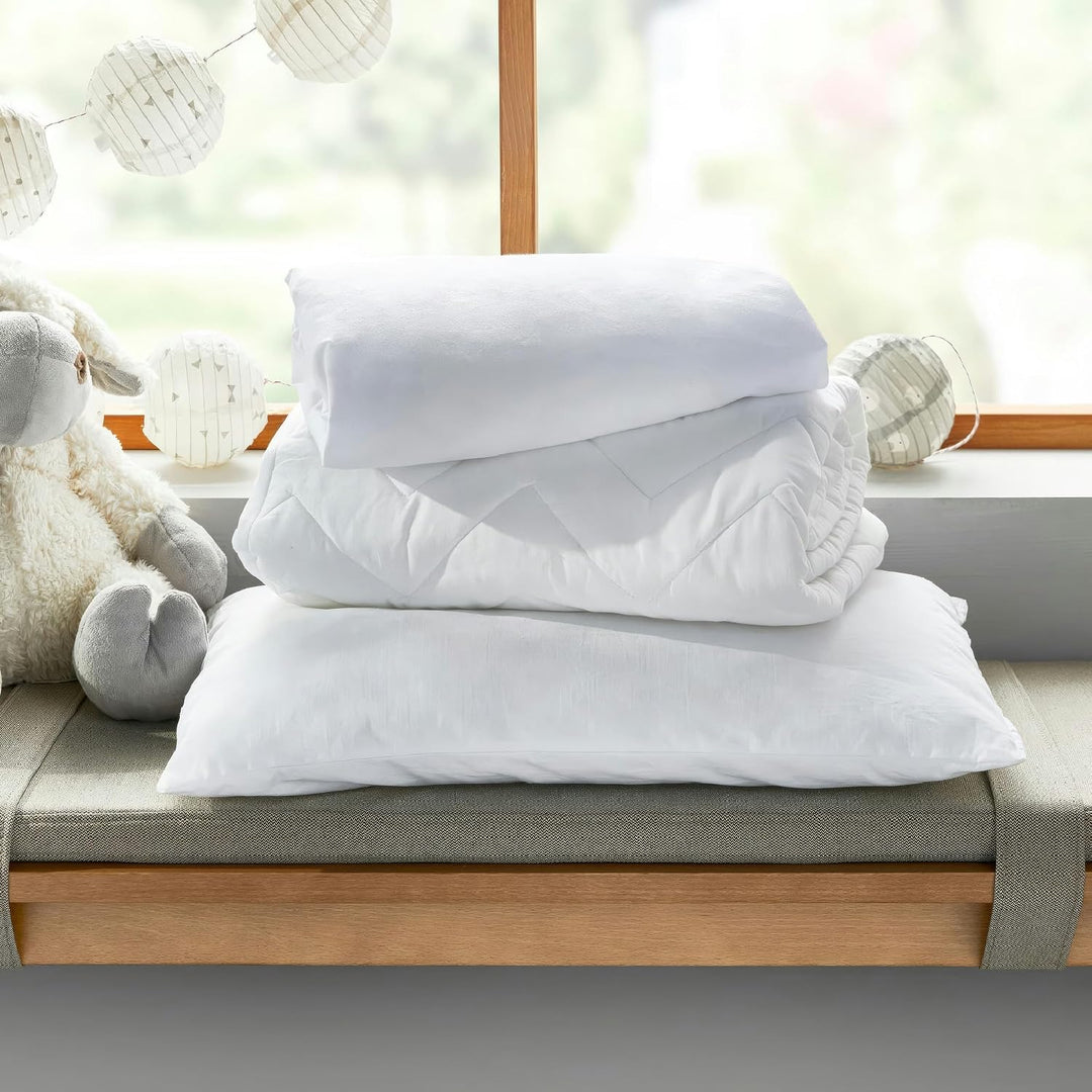 Pikolin Home - Extra weicher Frottee-Matratzenschoner (100 % Baumwolle) mit wasserdichter und atmung