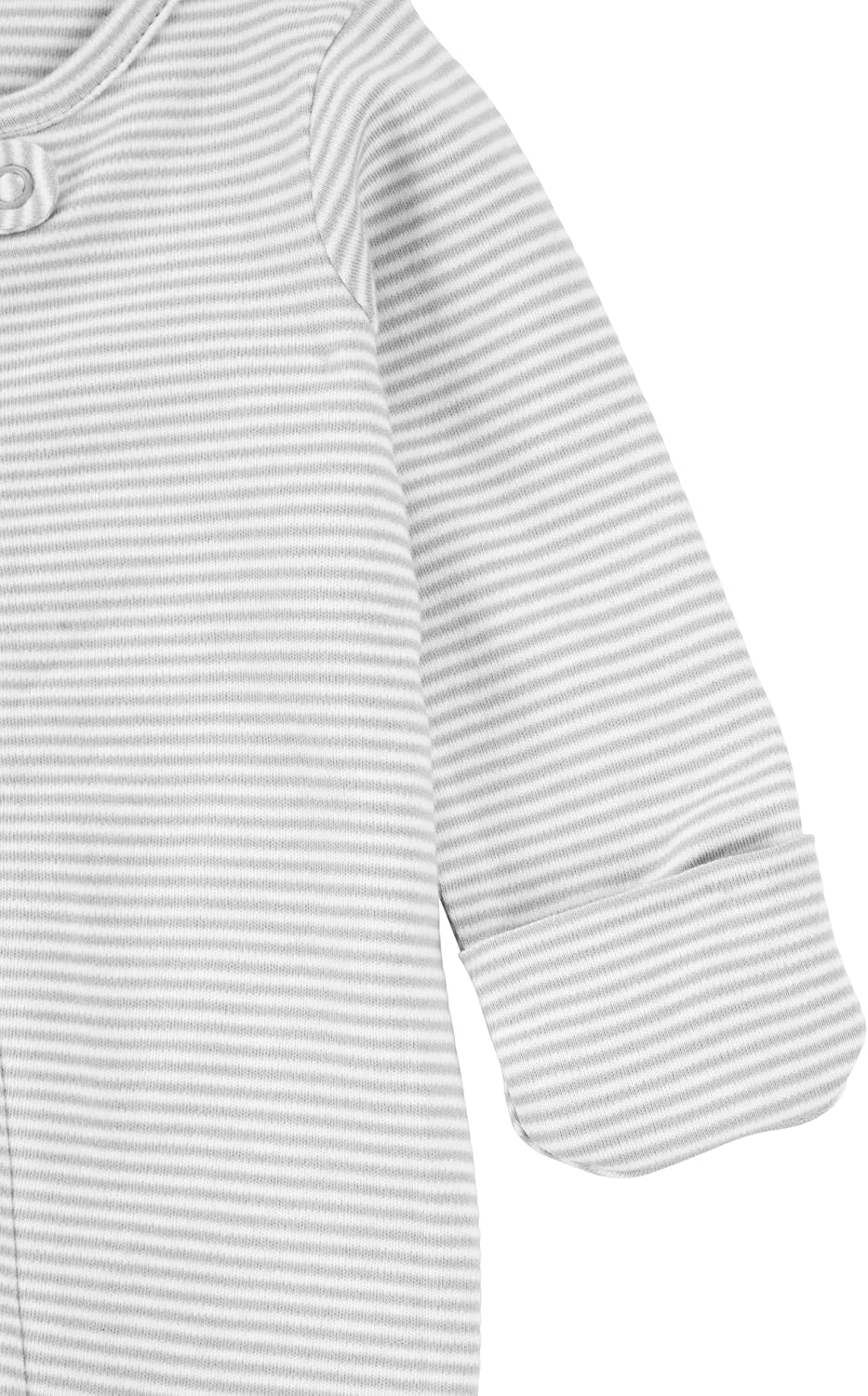 Simple Joys by Carter's Unisex Baby Kleinkindschläfer (3er Pack) 0-3 Monate Hellgrau Ministreifen/We