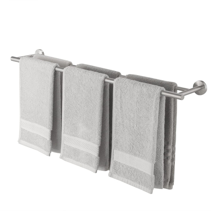 KES Handtuchhalter Doppel Badetuchhalter Edelstahl SUS304 Handtuchstange Badezimmer 86 cm Lang Handt