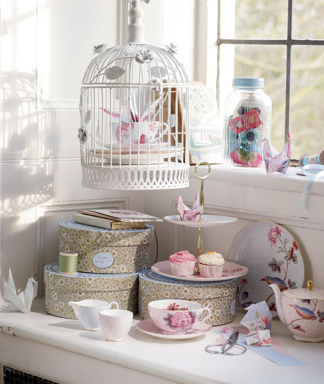 Wedgwood Kuckuckuck-Teetasse und Untertasse, 1 Stück, pfirsichfarben Pfirsich CUCKOO Teetasse und Un