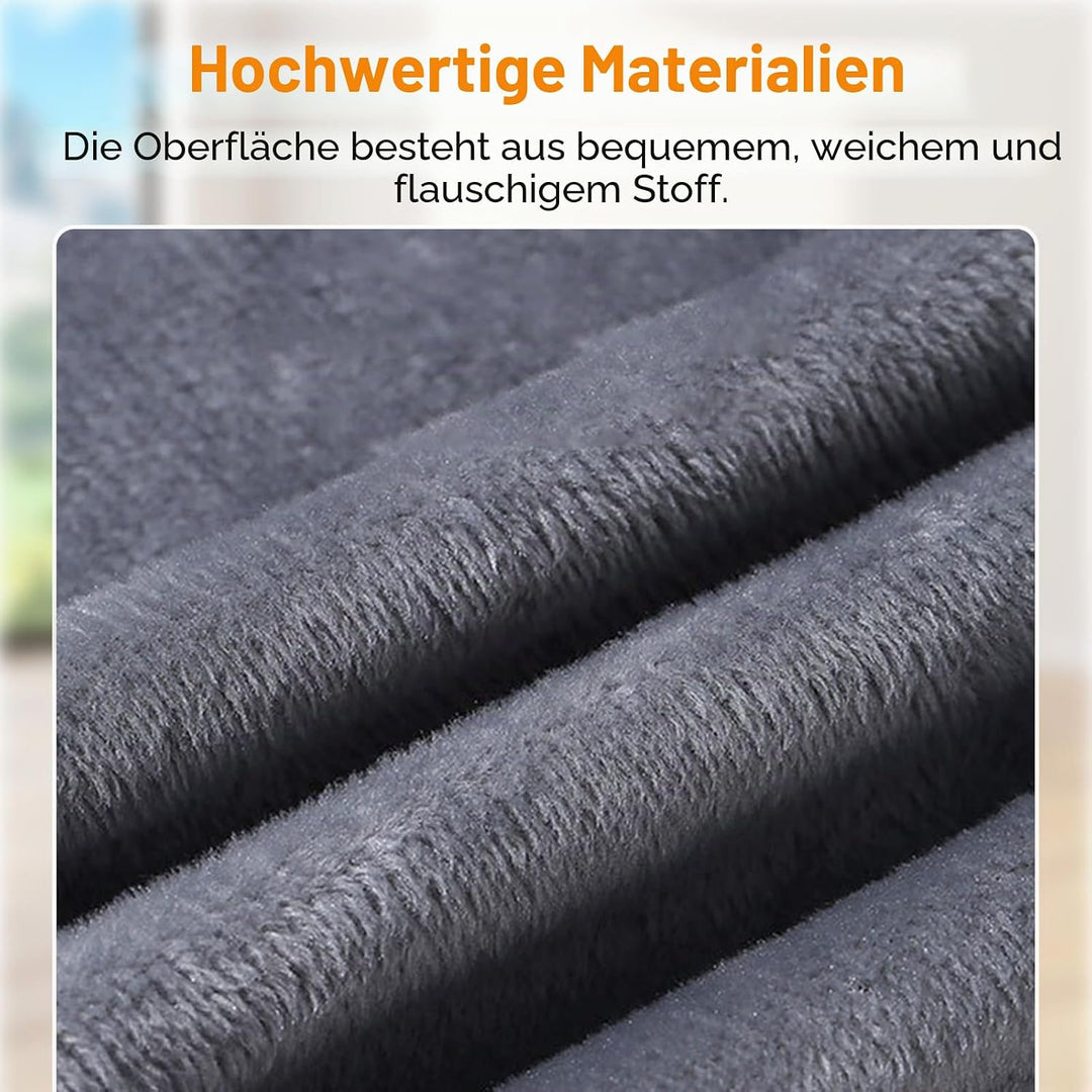 Heizmatte für Katzen und Hunde, 45 x 45 cm, elektrisches Heizkissen mit automatischer Schliessfunkti