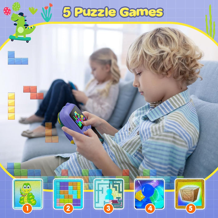 Kinderkamera Sofortbildkamera, CAMCLID 2,4 Zoll Digitalkamera Kinder Dinosaurier Sofortbildkamera mi