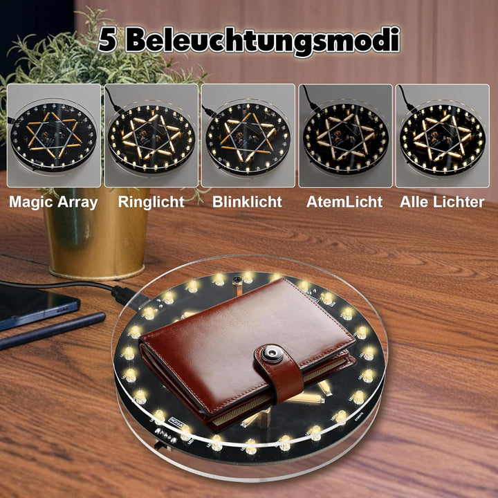DIY Futuristisches LED Regal Löt Bausatz mit Sensor, Interaktives Licht Projekt zum Löten Lernen, ST