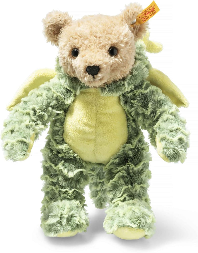 Steiff 113284 Hoodie-Teddybär Drache, Irish Green, 27cm