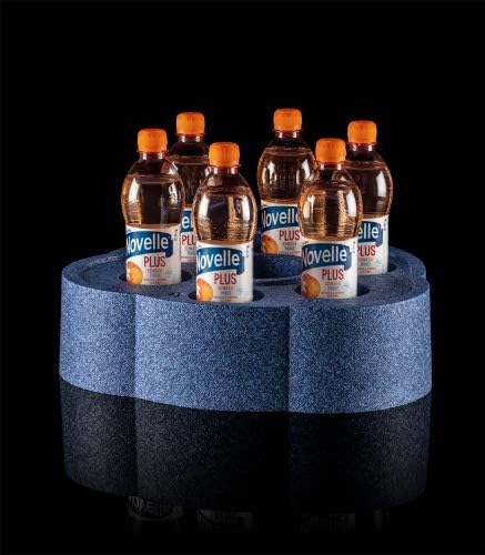 Kirami Schwimmender Pool Getränkehalter Tubbar II Farbe Blau, Blau