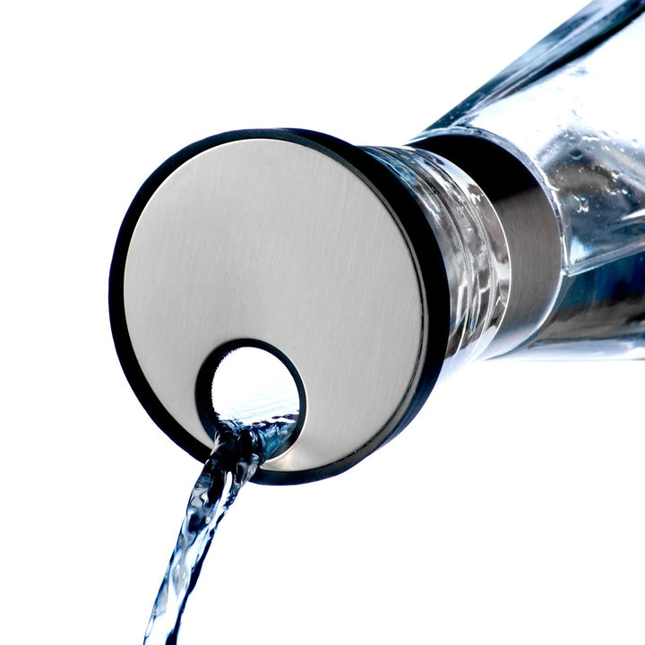 Rosendahl Deckel für die Wasserkaraffe Ø8.5 cm Grand Cru aus Edelstahl, schwarz