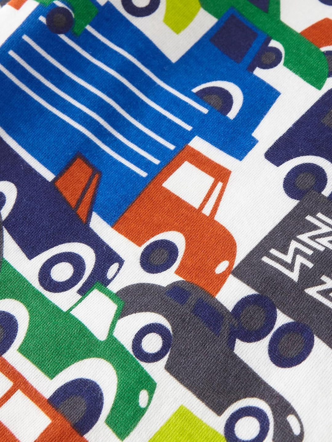 Jungen Pyjama Langarm 4-teilig Kleine Kinder Nachtwäsche Schlafanzug Set 2-14 Jahre 4p-digger Autos