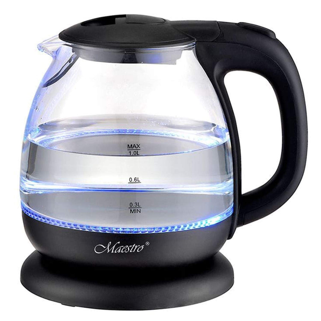 Maestro Wasserkocher Glas Wasserkocher 1L Wasserkocher Glas Wasserkocher 1L Automatische Abschaltung