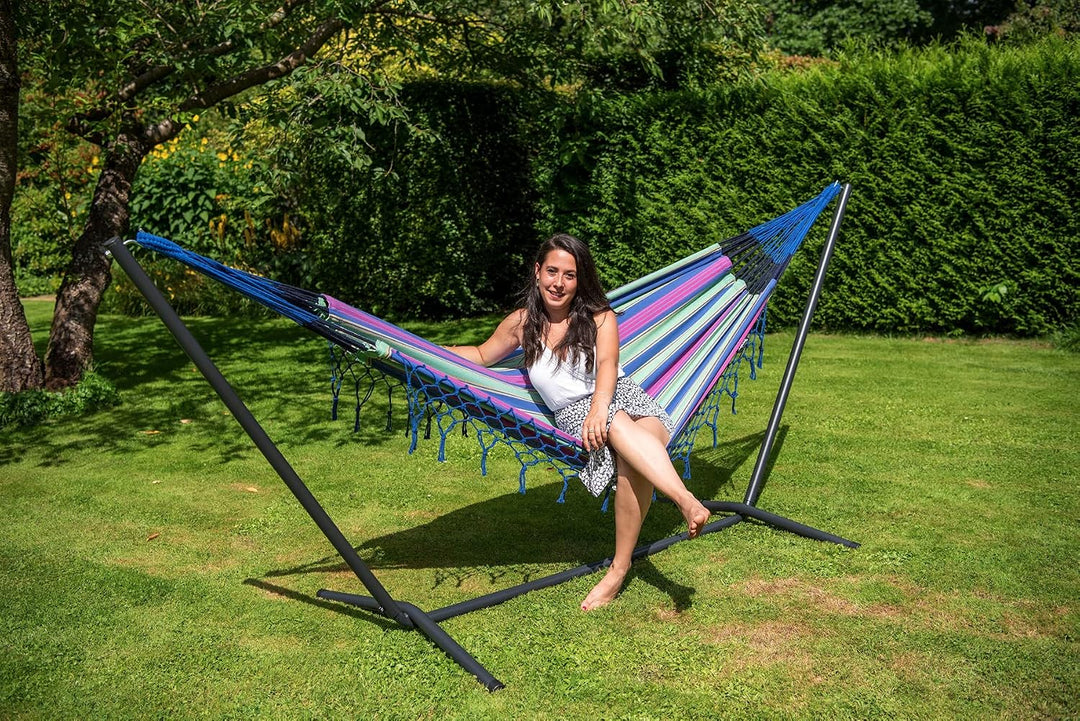 Tropilex Südamerikanische Hängematte Single | Handgefertigt | Fairtrade | Hammock &
