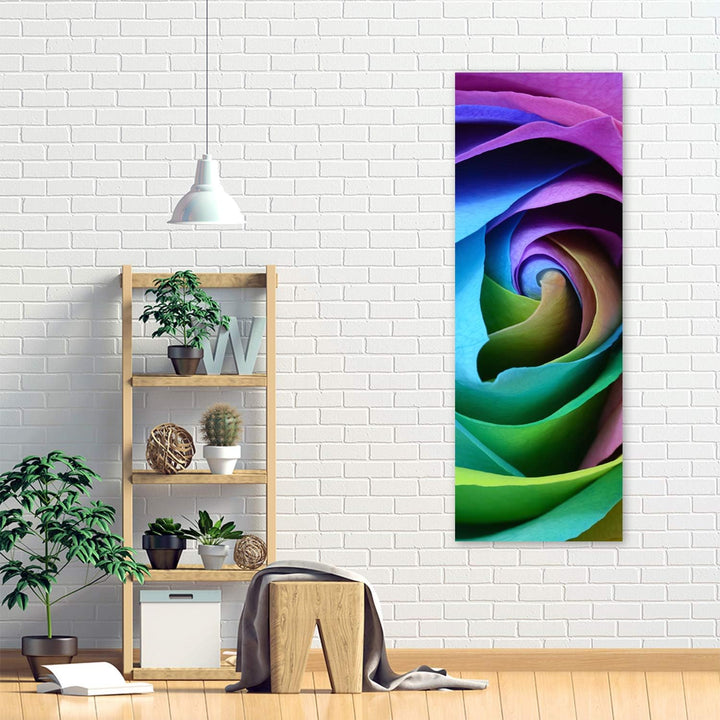 Feeby Bilder abstrakt 30x90 cm 1 Teilig Wohnzimmer Schlafzimmer Büro Flur Küche Wandbilder Leinwandb