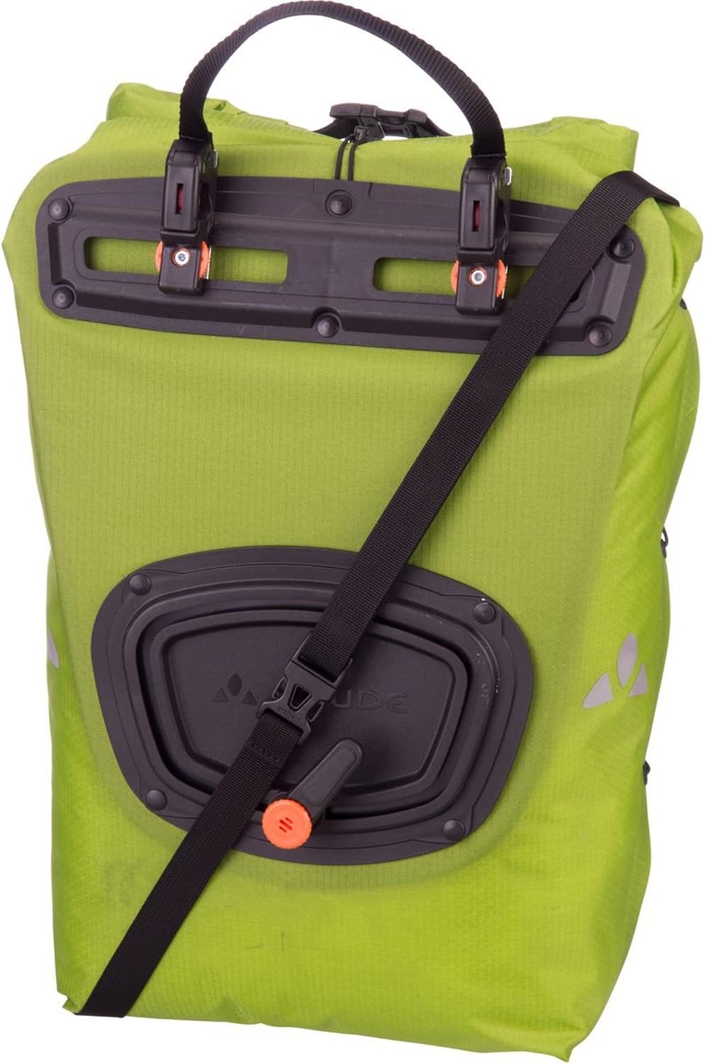 VAUDE Hinterradtaschen Aqua Back Light, Ultraleichte Hinterradtasche zum Radfahren, Black, one Size,
