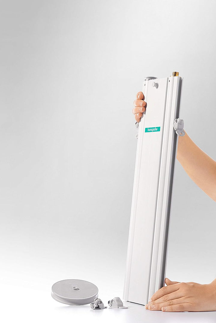 hansgrohe Focus Küchenarmatur (Wasserhahn Küche mit Schlauchbox, 150° schwenkbar, ausziehbare Brause