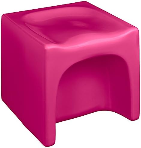 esku DADU Kinderhocker mit DREI Sitzhöhen für Innen- und Aussenbereich | wetterfester Wendehocker fü