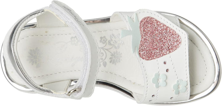PRIMIGI Mädchen Girl Candy Sandale 24 EU Weiss, 24 EU Weiss