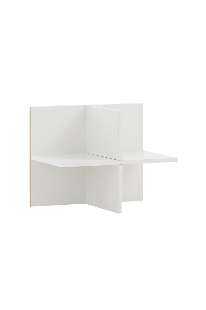 Schildmeyer Regalkreuz Serie Rena 500, 701796, weiss, 47,5 x 32,8 x 38,4 cm, Weiß
