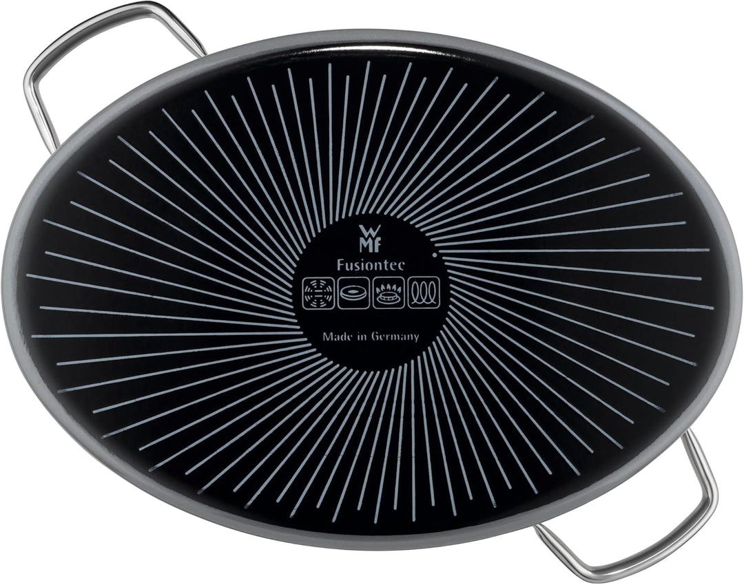 WMF Fusiontec Mineral Bräter 36 cm, ovale Form, Perfektes Braten, Homogene Kochergebnisse, Kratzfest