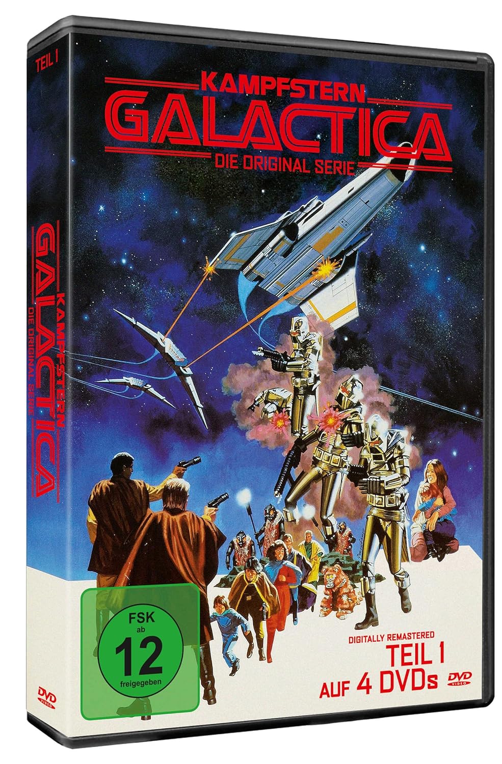 Kampfstern Galactica - Teil 1, DVD