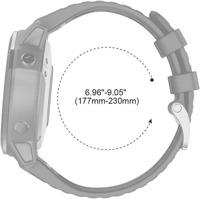 NotoCity Armband für Garmin Fenix 6/6 Pro/7/5/Fenix 5 Plus/Forerunner 935/945/Instinct, 22mm Breite