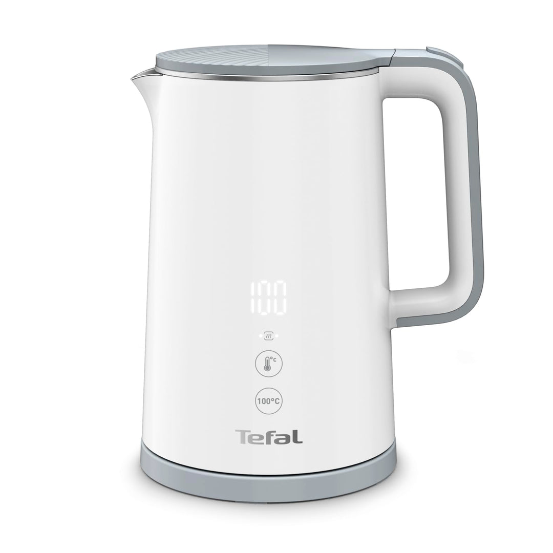Tefal KO6931 Sense Wasserkocher | 1,5 Liter Kapazität | Digitalanzeige | 5 Temperaturstufen | 360°-S