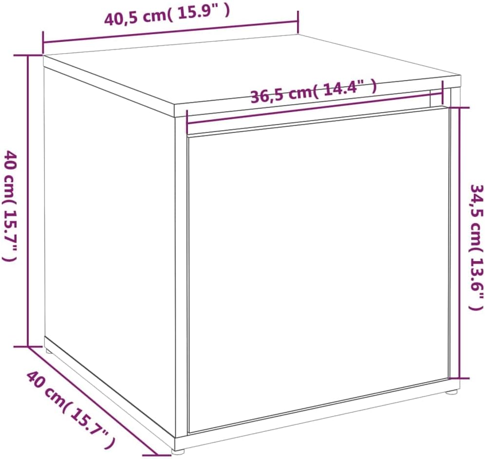 vidaXL Schubladenbox, Box mit viel Stauraum, Werkzeugkasten für Wohnzimmer, Aufbewahrungsbox Werkzeu