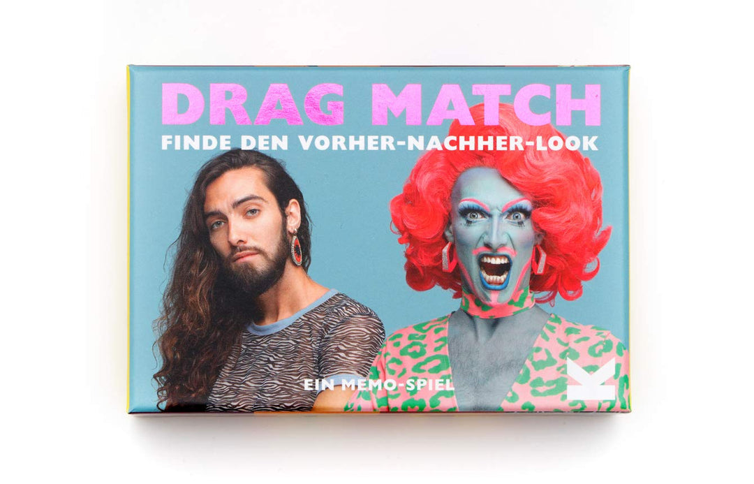 Drag Match Finde den Vorher-Nachher-Look. Ein Memo-Spiel, Audio, Kassette