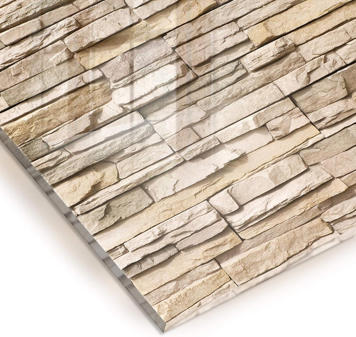 murando Spritzschutz Glas für Küche 60x60 cm Küchenrückwand Küchenspritzschutz Fliesenschutz Glasbil