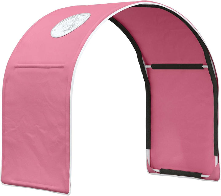 Bettunnel 2 Stück Rosa aus Polyester für Schlafzimmer, 211 x 52,5 x 2 cm, passend als Bettzubehör fü