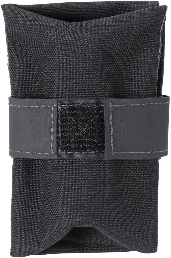 BBB Satteltasche RollPack BSB-45 schwarz | mit Klettverschluss, wasserabweisendem Material und Platz