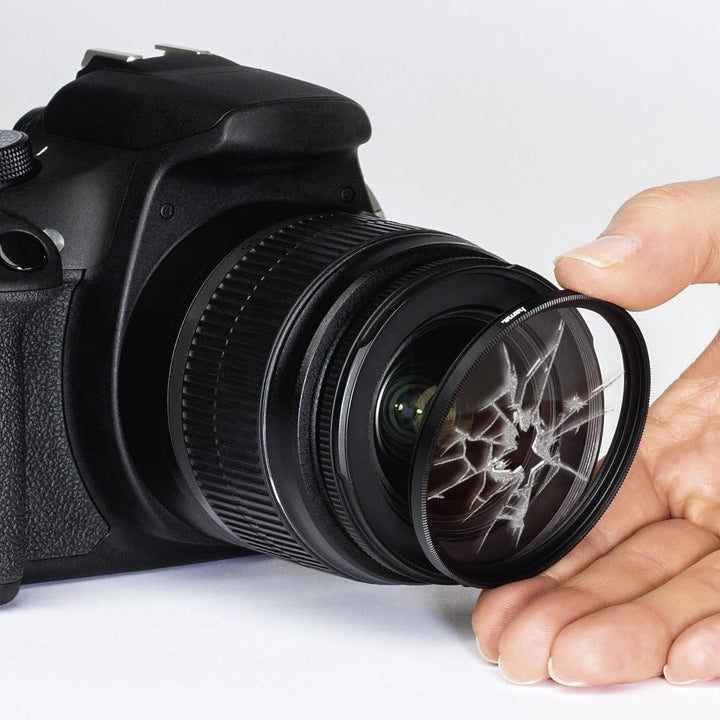 Hama UV-Filter 43mm (Schutz-Filter mit 4-fach Vergütung, inkl. Filterbox) 43mm Single, 43mm Single