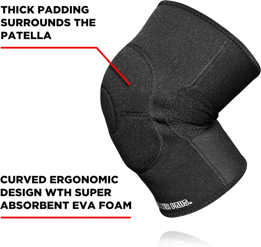 Killer Pads Schutzausrüstung Knee Gasket M Schwarz, M Schwarz