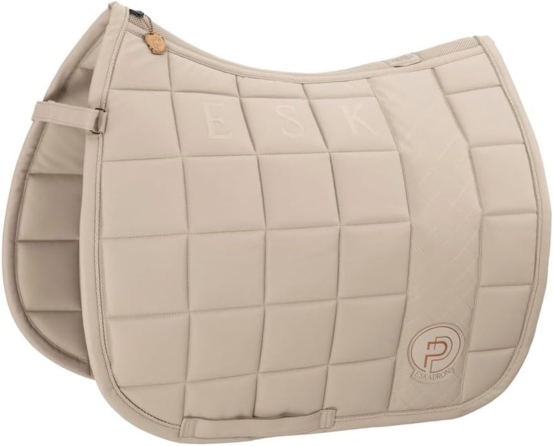 Eskadron Schabracke Big Square Faux Leather tan Taupe Platinum 23, Grösse:VS