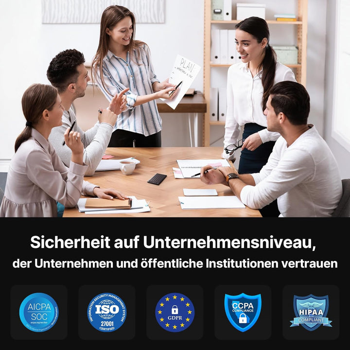 KI-Sprachrecorder, Notta Memo Digitales Diktiergerät mit Etui, KI-Transkription & Zusammenfassung in