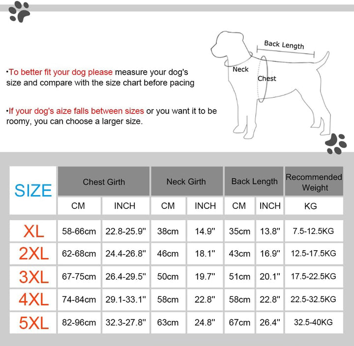 Hundemäntel Wasserdicht Winddicht Warm Winter Sicher mit Gewinde Reflektierende Streifen Jacke für M