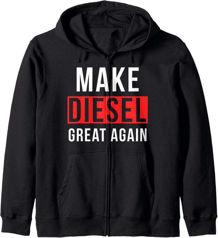 Make Diesel Great Again Dieselfahrer Spruch Tuning Geschenk Kapuzenjacke