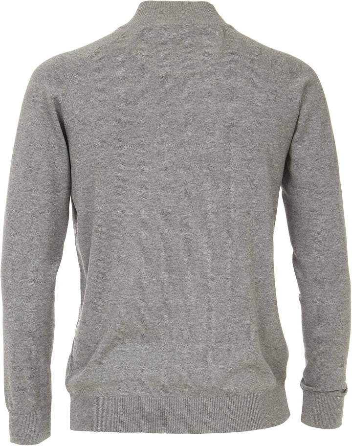 CASAMODA Strickjacke Uni XXL Grau, XXL Grau