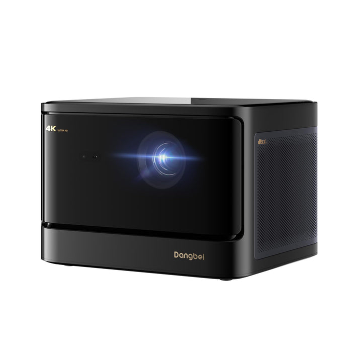 Dangbei DBOX02 4K Beamer, 2450 ISO Lumen, von Netflix offiziell lizenzierter Heimkino Beamer mit WLA