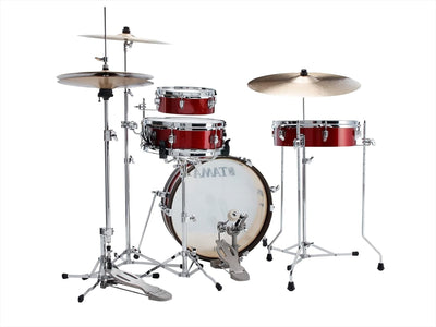 Tama LJK48P-BRM Club Jam Pancake Set Burnt Red Mist - Drum-Set