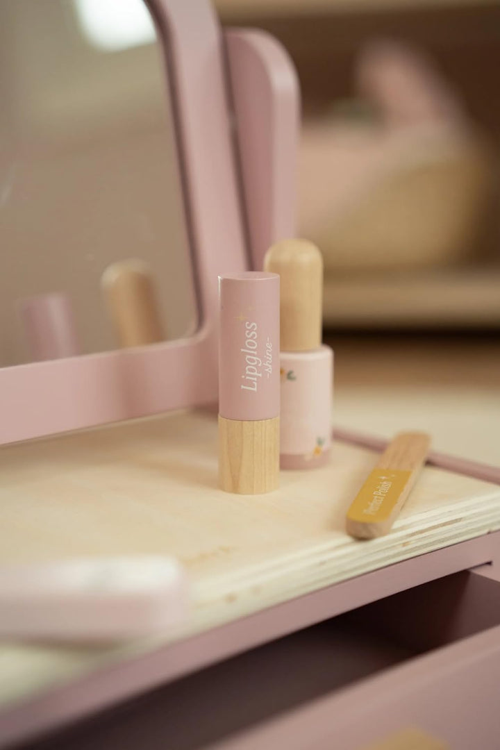 Little Dutch 2516 Holz Spielset Schminktisch - rosa