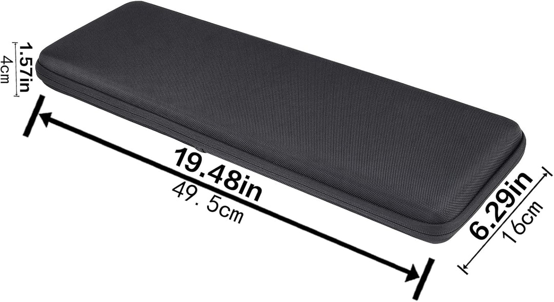 co2CREA case Harte reiseschutzhülle Etui Tasche für Logitech G 915 Lightspeed Kabellose, mechanische