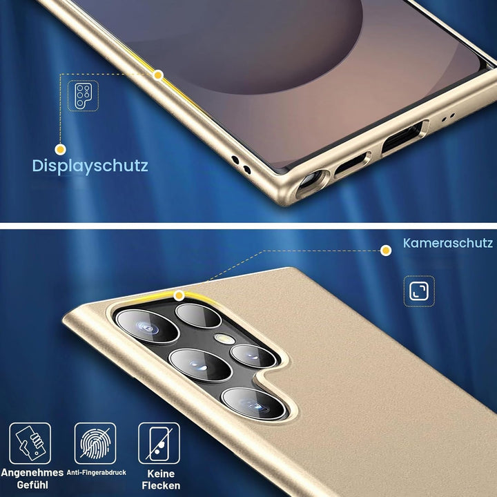 sqgylgl Ultradünne Hülle für Samsung Galaxy S25 Ultra 5G, Extrem Dünn Matte S25 Ultra Handyhülle PC