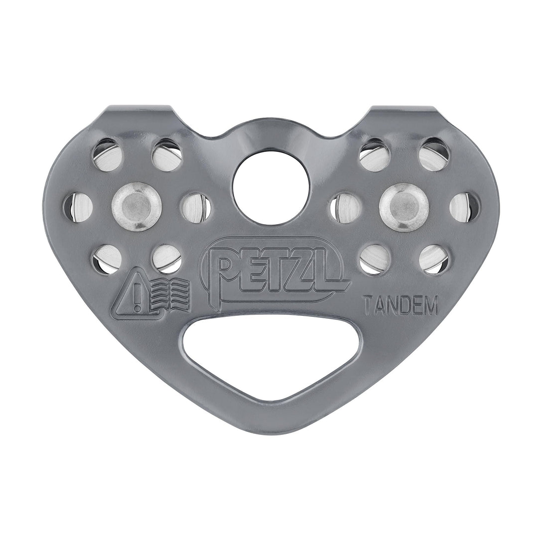 PETZL Tandem Speed Seilrolle Klettern Big Wall Grau, Grau