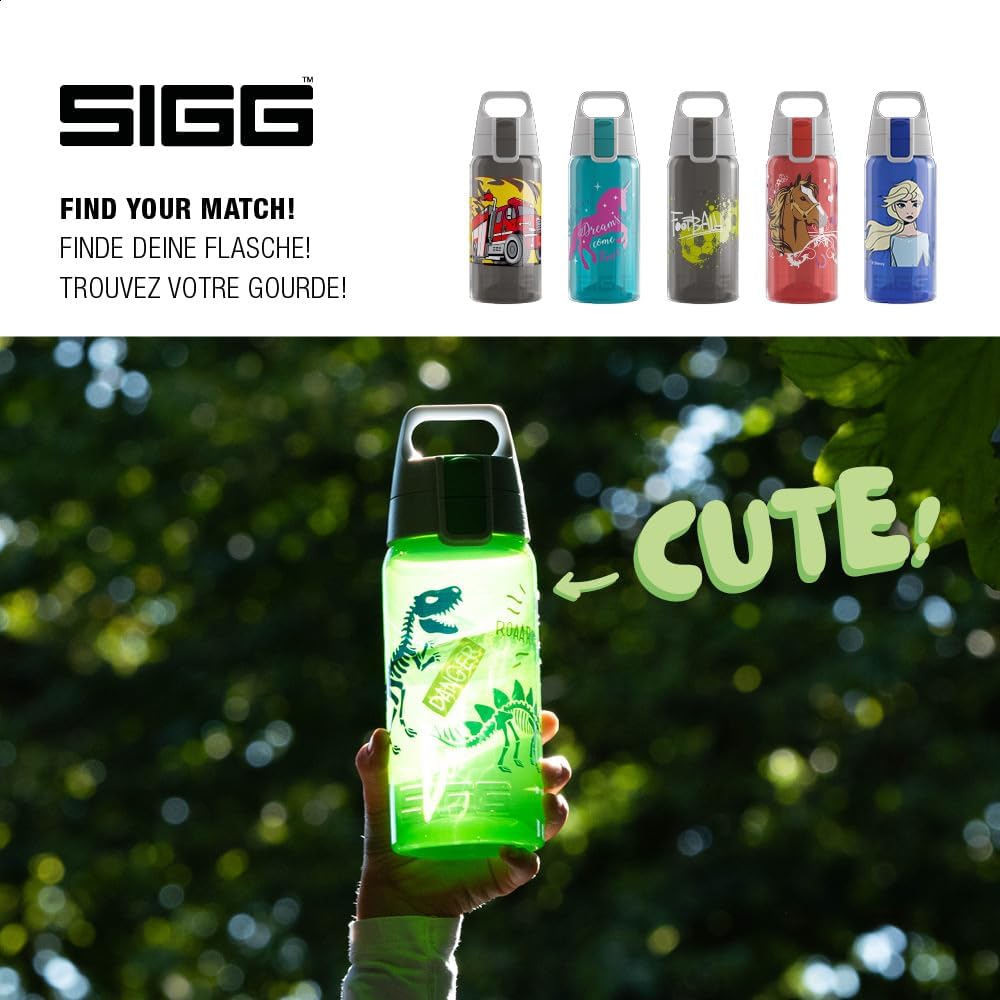 Sigg - Trinkflasche Kinder - Viva One - Made in Germany - Für Kohlensäurehaltige Getränke Geeignet -