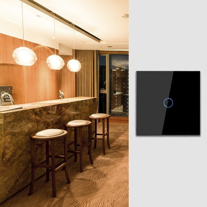 2er-Pack CNBINGO Dimmer Wechselschalter für LED-Leuchten - Touch Lichtschalter unterputz - Dimmschal