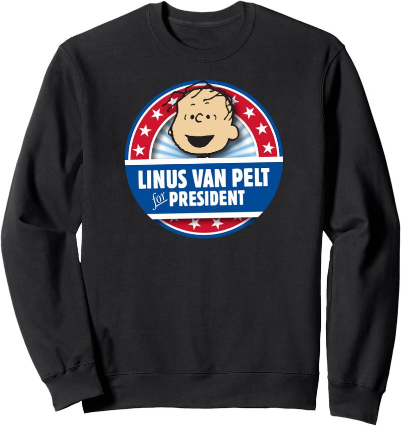 Peanuts Linus Van Pelt als Präsident Sweatshirt