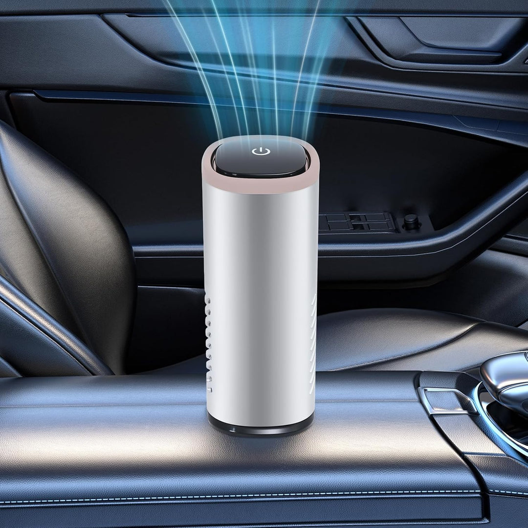 Luftreiniger mit Aromatherapie HEPA Luftfilter USB Powered Auto Luftreiniger tragbarer Luftreiniger