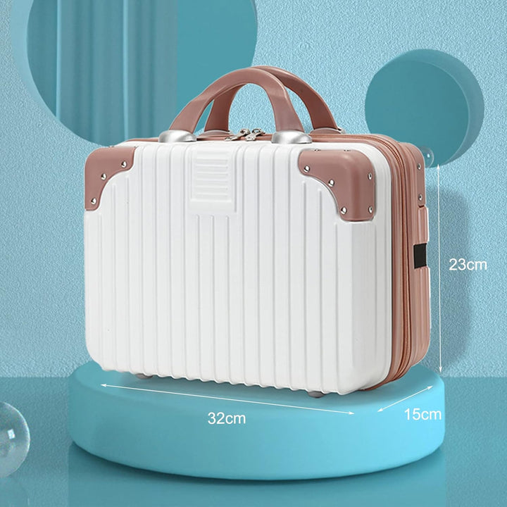 Balakaka Kosmetikkoffer Wasserdicht Schminktasche Leichter Handgepäck Beauty Case mit Handgriff und