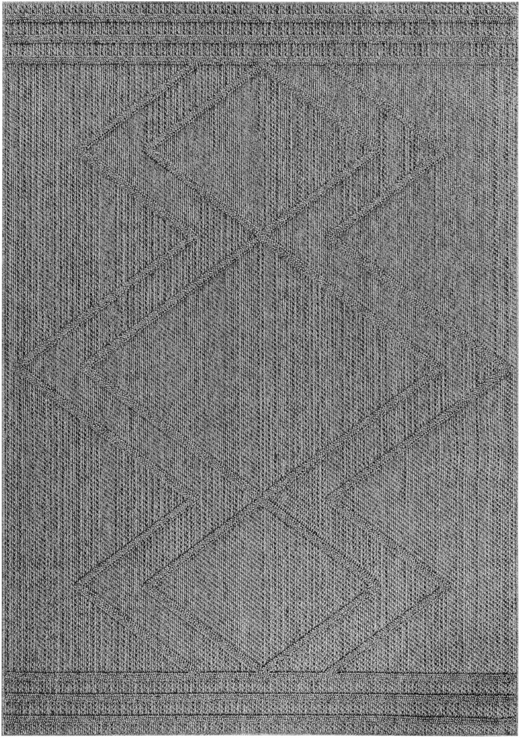 HomebyHome In&amp; Outdoor Teppich Wetterfest, Beige 80x150 cm Teppich Küche, Waschbarer Küchenläufer Fl