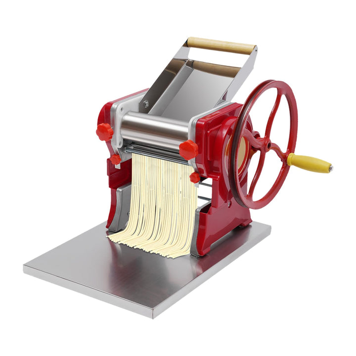 Manuelle Nudelmaschine Manuelle Teigwalzenmühle aus Edelstahl, Multifunktionale Manuelle Pasta Maker