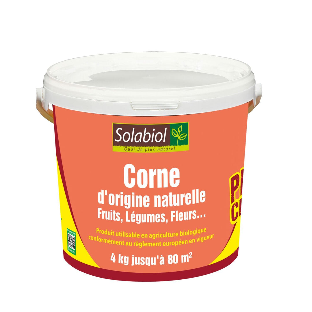 SBM SOLABIOL CORNE D Origine NATURELLE SEAU 4 KG SOCOR4